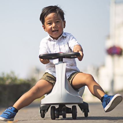 Didicar - Bicicleta de empurrar cinzento