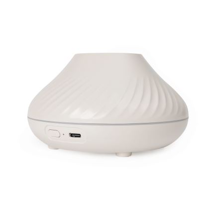 Difusor de aromas LED RGB com imitação de chamas LED/6,5W/5V 130ml branco