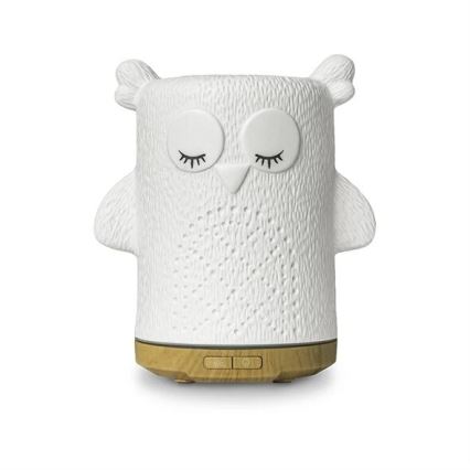 Difusor de aromas LED RGBW LED/8W/230V 100 ml coruja