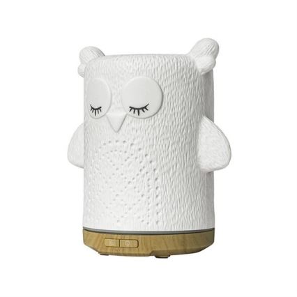 Difusor de aromas LED RGBW LED/8W/230V 100 ml coruja