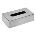 Dispensador de lenços de papel em aço inoxidável / cromo mate