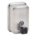 Dispensador de sabão 9,7x15 cm inox/prateado