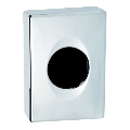 Dispensador de sacos 10 x 13,5 cm, prateado