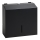 Dispensador de toalhas 28x24,5 cm em aço inoxidável/preto