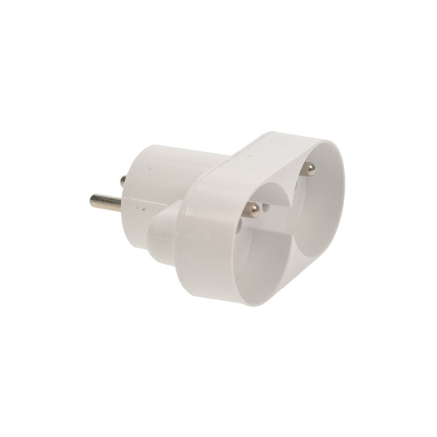 Divisor de tomadas duplo