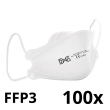 DNA máscara FFP3 NR CE 2163 Medical 100pcs