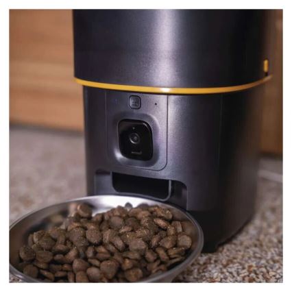 Distribuidor automático de ração com microfone e câmera 4l/5V/3xD Wi-Fi