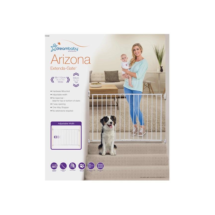 Dreambaby - Barreira de segurança ARIZONA 68-112 cm