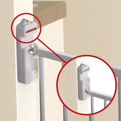 Dreambaby - Barreira de segurança BROADWAY 76-134,5 cm branco