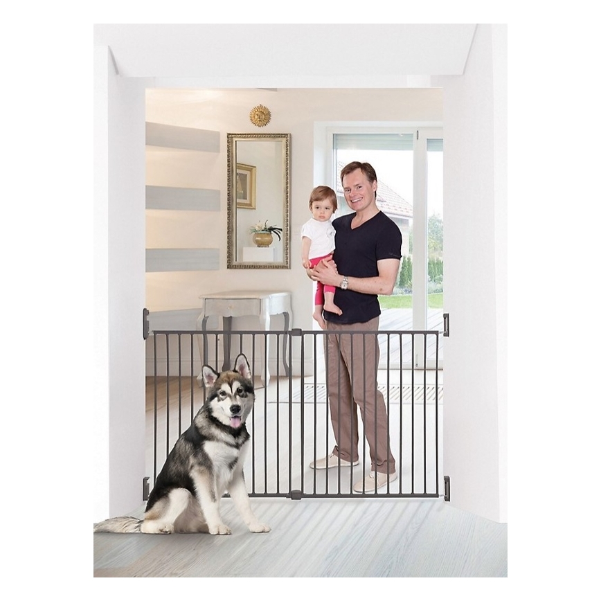 Dreambaby - Barreira de segurança BROADWAY 76-134,5 cm cinzento