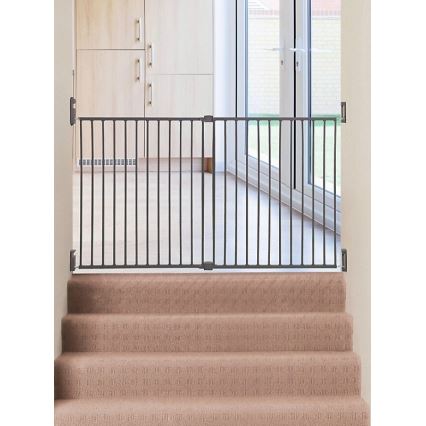 Dreambaby - Barreira de segurança BROADWAY 76-134,5 cm cinzento