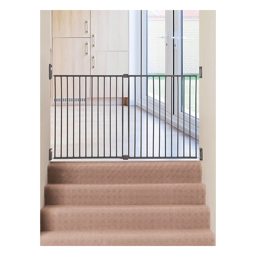 Dreambaby - Barreira de segurança BROADWAY 76-134,5 cm cinzento