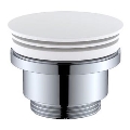 Dreno para lavatório RODBY, Ø 6,6 cm, branco