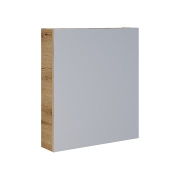 Dřevojas - Armário de casa de banho com espelho NEXI 60x68 cm carvalho