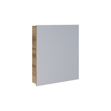 Dřevojas - Armário de casa de banho com espelho NEXI 60x68 cm em carvalho