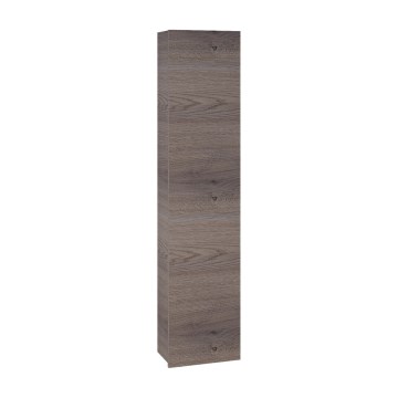 Dřevojas - Armário suspenso para casa de banho ZYLO 35x155 cm carvalho escuro