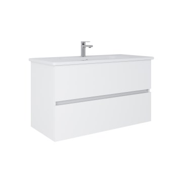Dřevojas - Móvel de casa de banho com lavatório BANO 100x47 cm branco