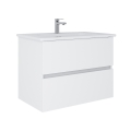 Dřevojas - Móvel de casa de banho com lavatório BANO 78x47 cm branco