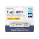Dual Flash Drive USB + MicroUSB 32GB Prateado