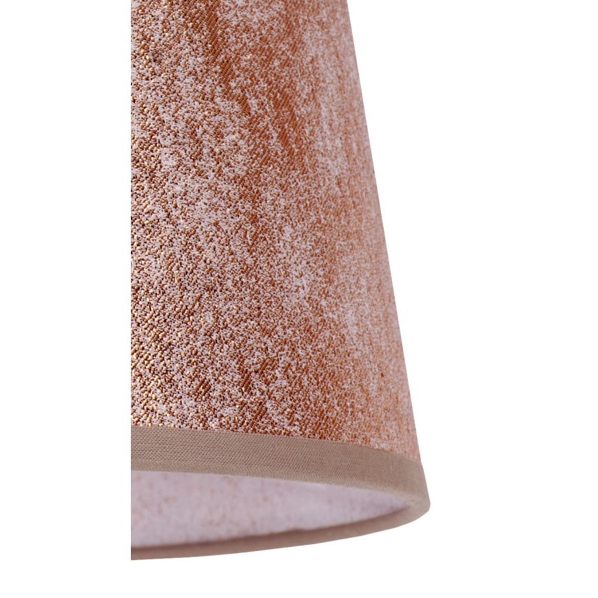 Duolla - Abajur para candeeiro de mesa CLASSIC M E27 diâmetro 24 cm cobre