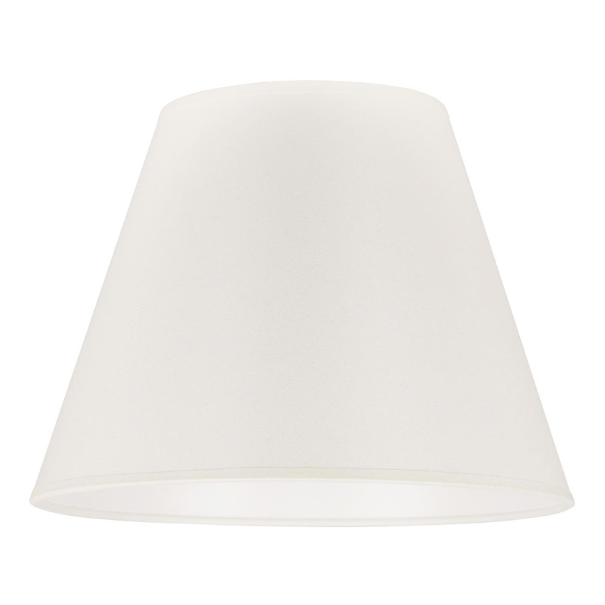 Duolla - Abajur para candeeiro de mesa SOFIA S E27 diâmetro 28 cm bege