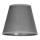Duolla - Abajur para candeeiro de mesa SOFIA XS E14 diâmetro 18,5 cm cinza