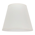 Duolla - Abajur para candeeiro de mesa SOFIA XS E14 diâmetro 18,5 cm creme