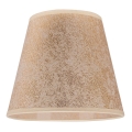 Duolla - Abajur para candeeiro de mesa SOFIA XS E14 diâmetro 18,5 cm dourado
