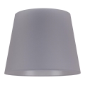 Duolla - Abajur para candeeiro de pé CLASSIC L E27 diâmetro 38 cm cinzento