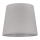 Duolla - Abajur para lâmpada de mesa CLASSIC M E27 diâmetro 24 cm cinza