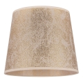 Duolla - Abajur para lâmpada de mesa CLASSIC M E27 diâmetro 24 cm dourado