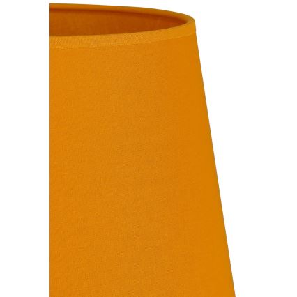 Duolla - Abajur para candeeiro de mesa CLASSIC M E27 diâmetro 24 cm amarelo