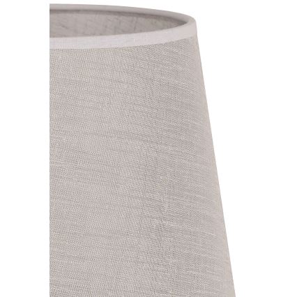 Duolla - Abajur para lâmpada de mesa CLASSIC M E27 diâmetro 24 cm bege