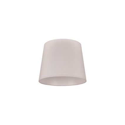 Duolla - Abajur para candeeiro de mesa CLASSIC M E27 diâmetro 24 cm branco