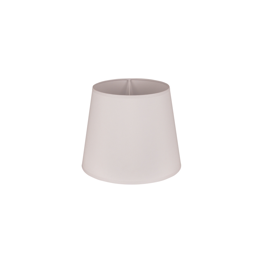 Duolla - Abajur para candeeiro de mesa CLASSIC M E27 diâmetro 24 cm branco