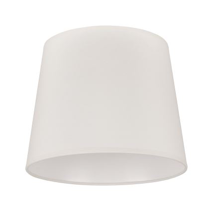 Duolla - Abajur para candeeiro de mesa CLASSIC M E27 diâmetro 24 cm creme