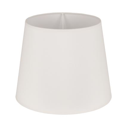 Duolla - Abajur para candeeiro de mesa CLASSIC M E27 diâmetro 24 cm creme
