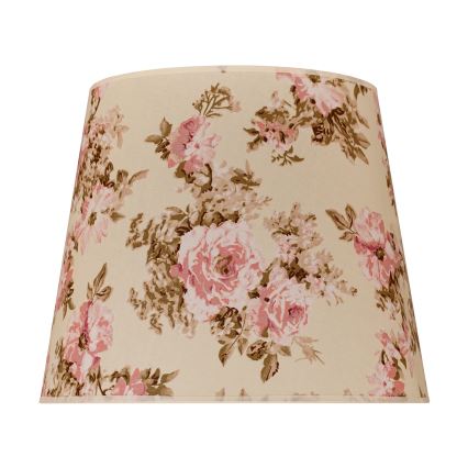 Duolla - Abajur para candeeiro de mesa CLASSIC M E27 diâmetro 24 cm rosa