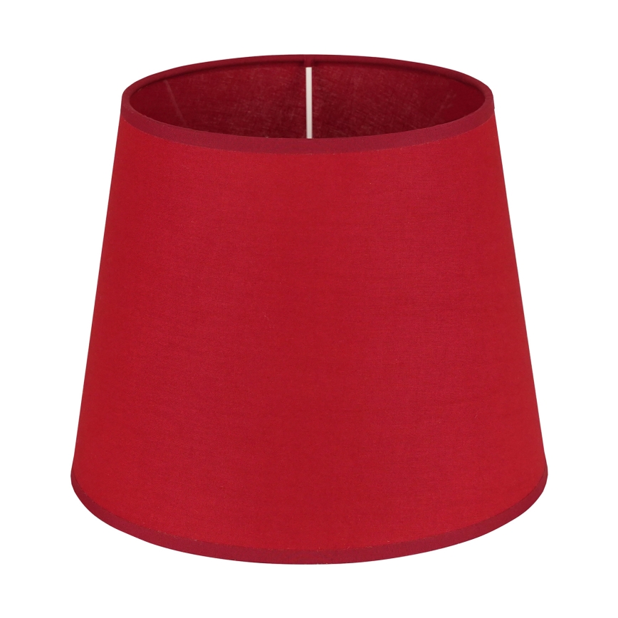 Duolla - Abajur para lâmpada de mesa CLASSIC M E27 diâmetro 24 cm vermelho