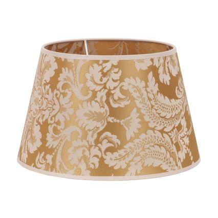 Duolla - Abajur para candeeiro de mesa CONE M E27 diâmetro 28 cm dourado