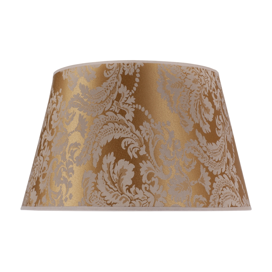 Duolla - Abajur para candeeiro de mesa CONE M E27 diâmetro 28 cm dourado