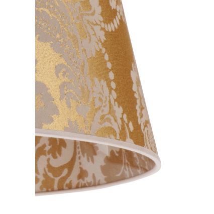 Duolla - Abajur para candeeiro de mesa CONE M E27 diâmetro 28 cm dourado