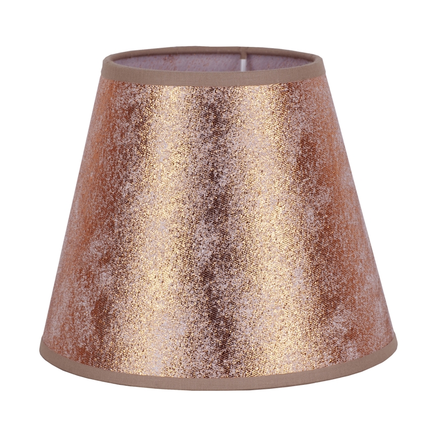 Duolla - Abajur para candeeiro de mesa SOFIA XS E14 diâmetro 18,5 cm cobre