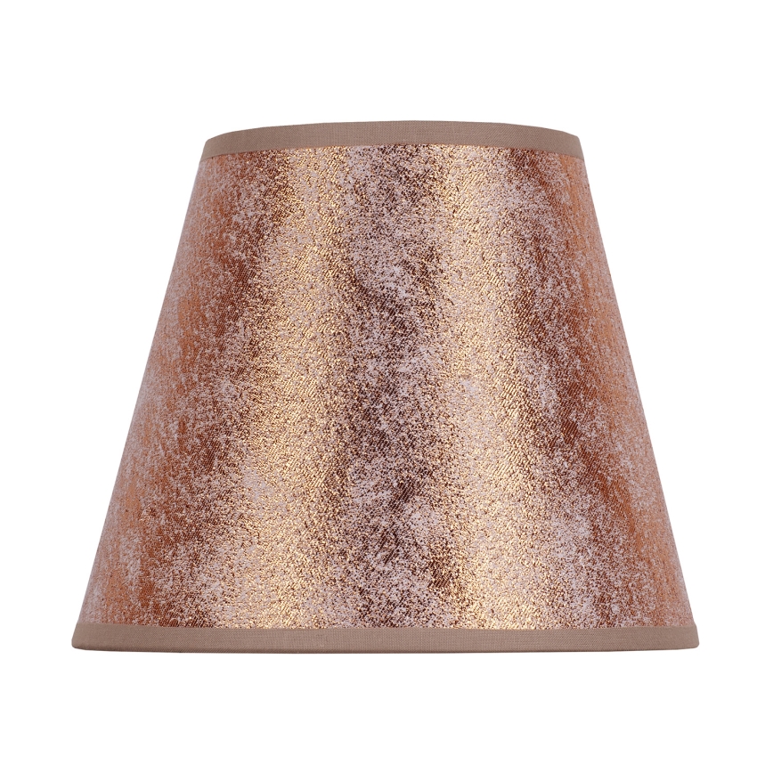 Duolla - Abajur para candeeiro de mesa SOFIA XS E14 diâmetro 18,5 cm cobre