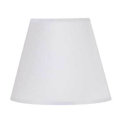 Duolla - Abajur para candeeiro de mesa SOFIA XS E14 diâmetro 18,5 cm branco