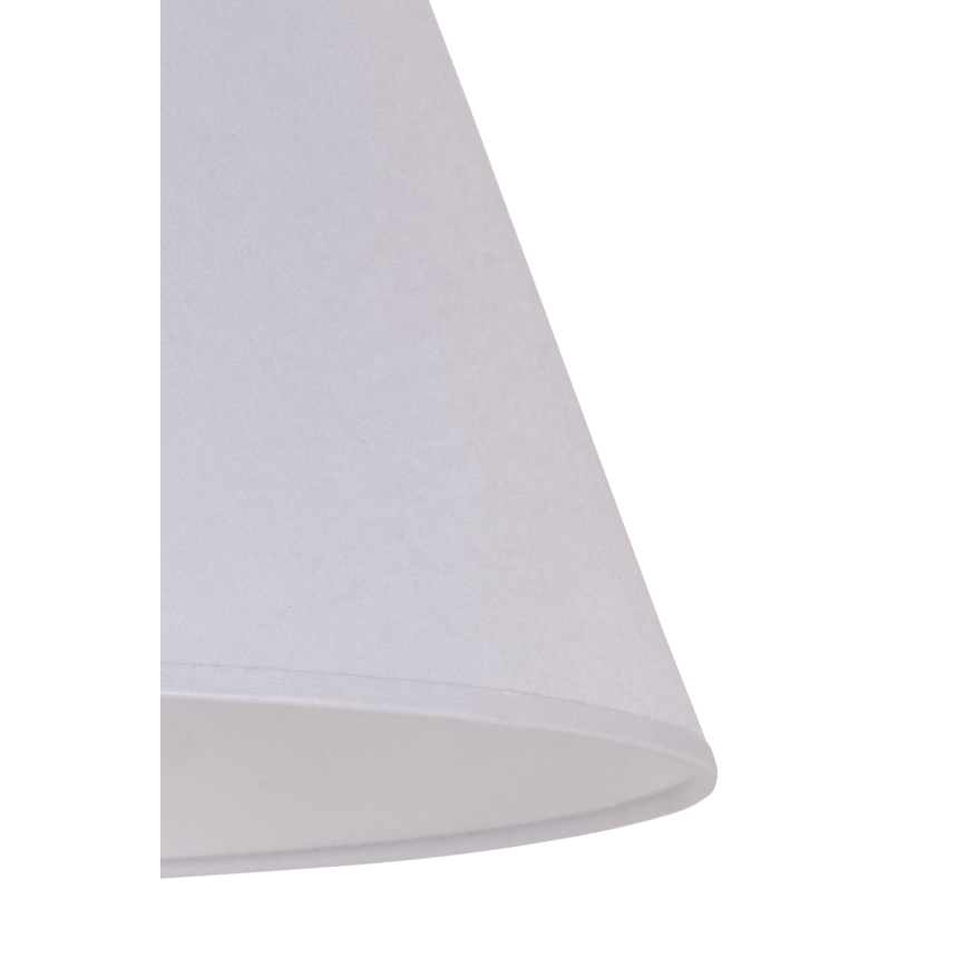 Duolla - Abajur para candeeiro de mesa SOFIA XS E14 diâmetro 18,5 cm branco