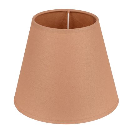 Duolla - Abajur para lâmpada de mesa SOFIA XS E14 diâmetro 18,5 cm marrom