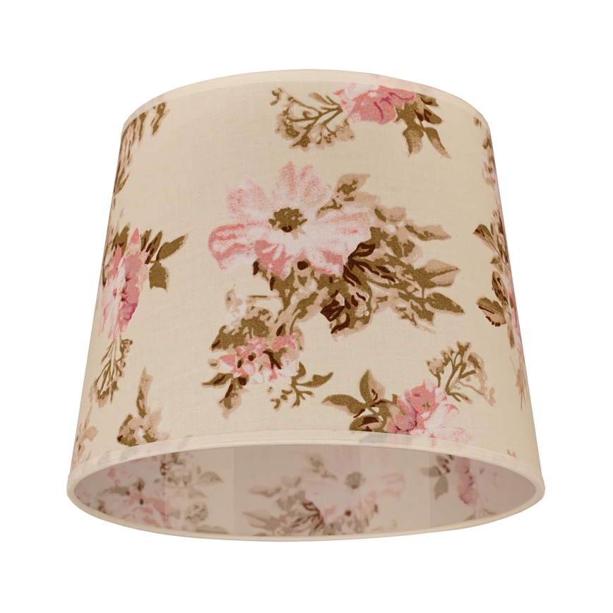 Duolla - Abajur para candeeiro de mesa SOFIA XS E14 diâmetro 18,5 cm rosa