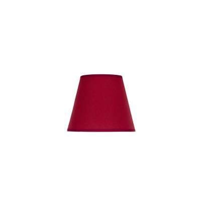 Duolla - Abajur para candeeiro de mesa SOFIA XS E14 diâmetro 18,5 cm vermelho