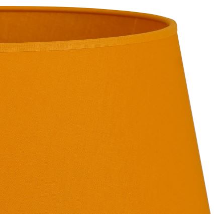 Duolla - Abajur para candeeiro de pé CLASSIC L E27 diâmetro 38 cm amarelo